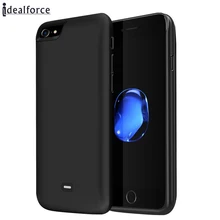 5200/7300 мАч магнит портативный внешний аккумулятор запасное Внешнее зарядное устройство Зарядка батарея защитный чехол для iPhone 7 8 Plus