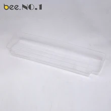 Пчела. № 1 инструмент пчеловода Совок бункер для пресс-порошка 41*13*3 см 68g белый Пластик легкий прочный Пчеловодство оборудование аксессуары