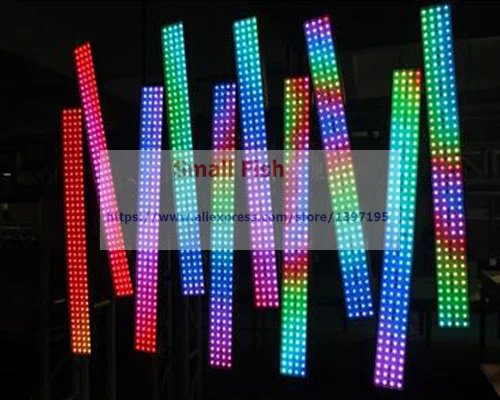 Коробка посылка Светодиодные ленты света 5050 SMD RGB 3IN1 Светодиодные ленты бар огни IP20-Водонепроницаемый профессиональный этап Dj показывает