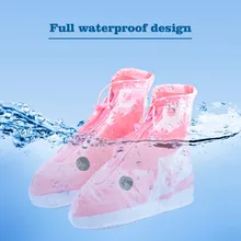 DuraPro 3 пары Новые Детские дождевик для обуви детские туфли для девочек протектор многоразовые аксессуары для обуви водонепроницаемый чехол для обуви дождь