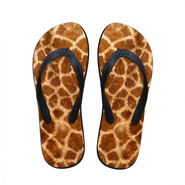 animal flip flops for men