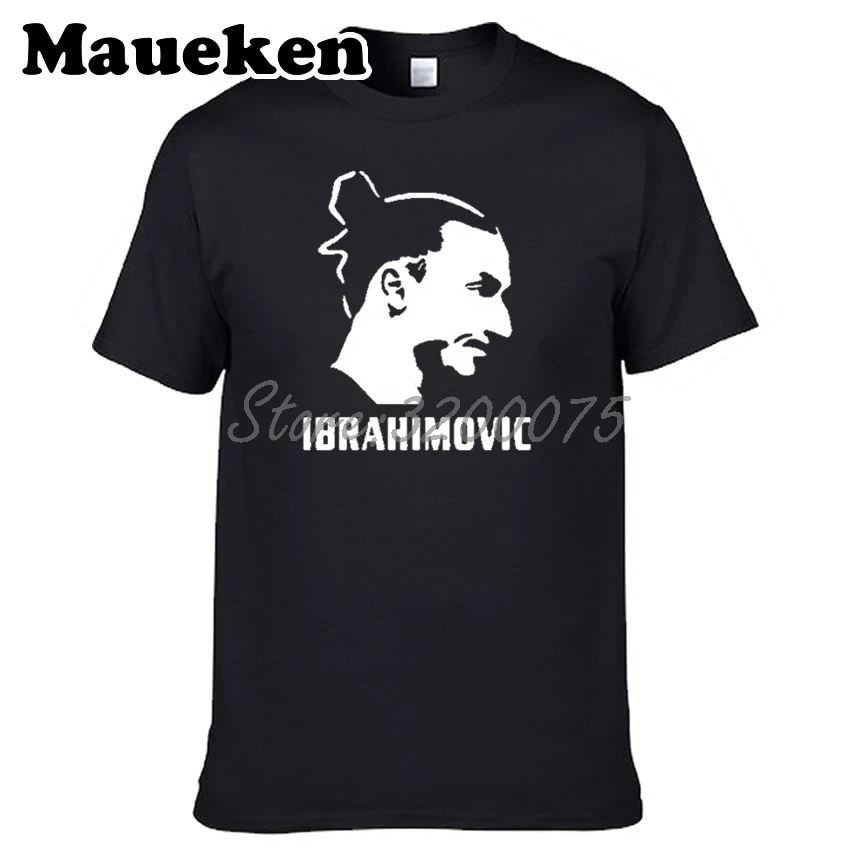 Мужская футболка Galaxy Zlatan Ibrahimovic 10 футболок с коротким рукавом 100% хлопок Los Angeles Sweden
