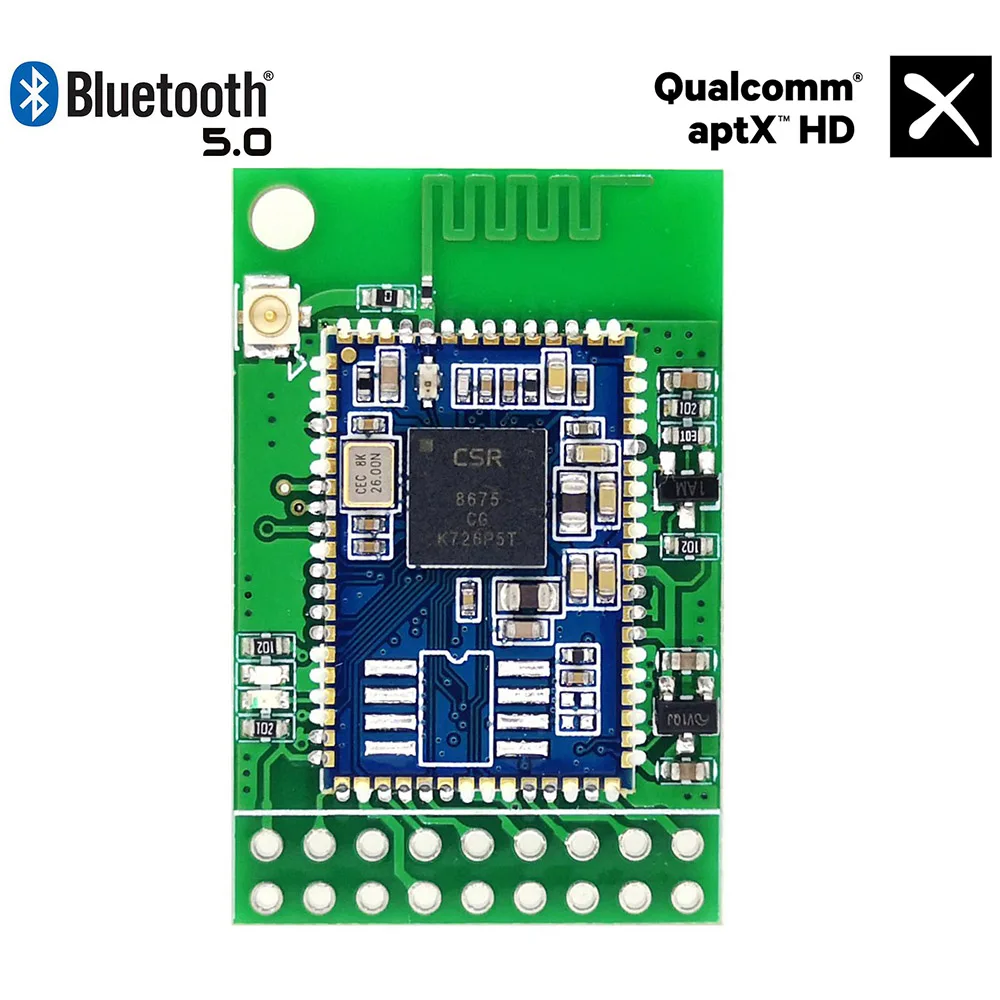 PA113 Bluetooth 5 0 аудио модуль CSR8675 волокно SPDIF I2S IIS APTX HD аудиовыход|Усилители мощности| |