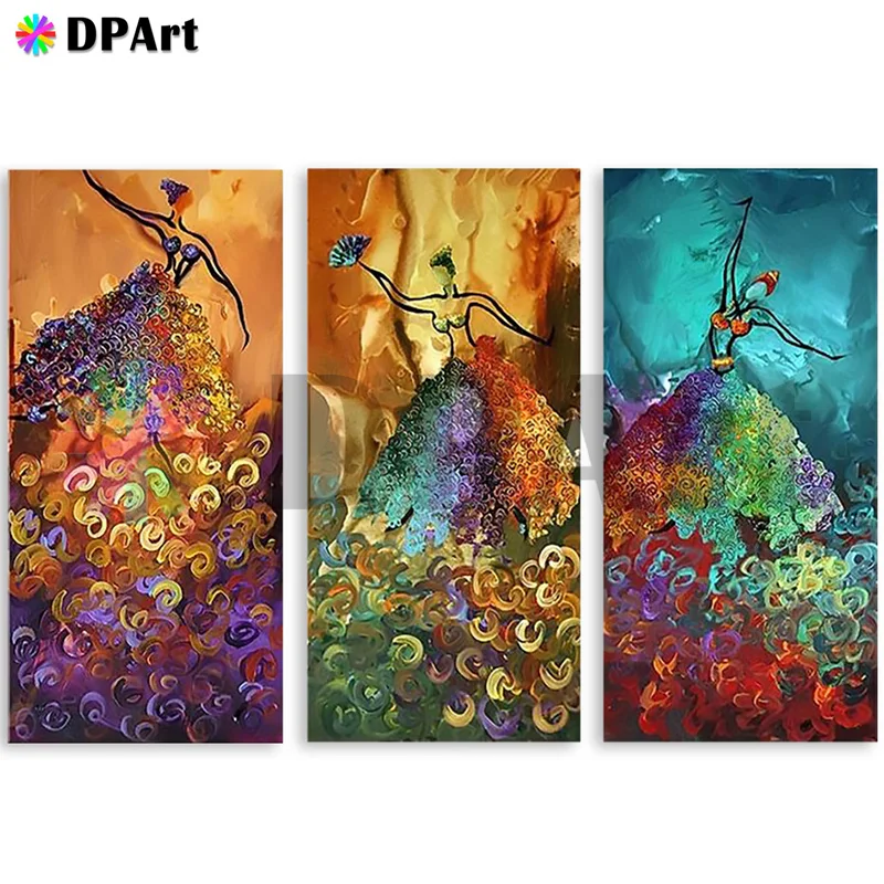 

3PCS Diamond Painting 5D Full Square/Round Drill Ballet Peacock Dancer Daimond Rhinestone Embroidery Cross Stitch Kit M568
