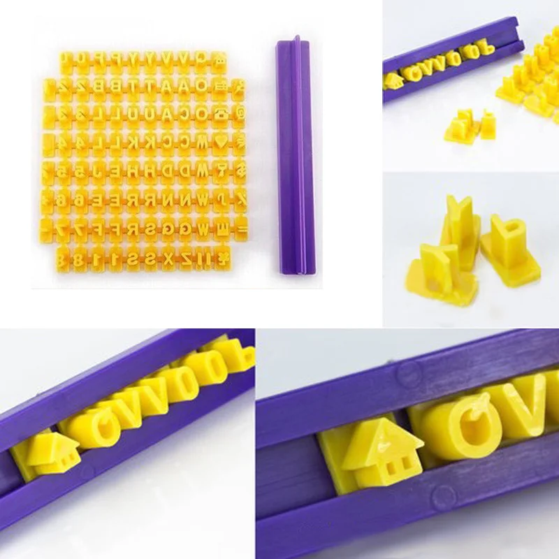 Newly Biscuit Cutter Number Alphabet Fondant Cookie Mould Cake Cutters Decor Baking Molds Tools 3