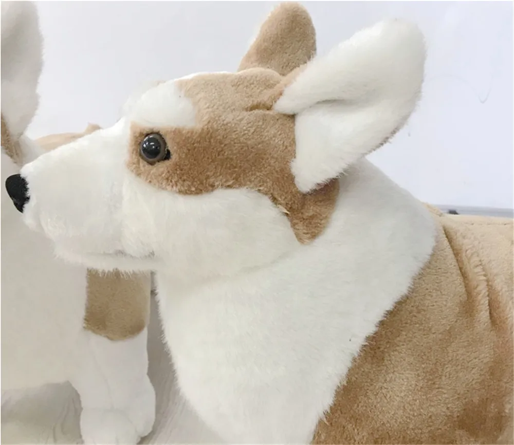 Plush Corgi Dog Toys Cute Lovely Animals Dogs Doll Kids Gifts 50cm 20inch 5