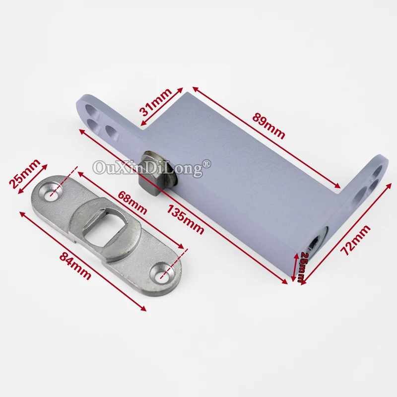 2Set 304 Stainless Steel Door Pivot Hinges