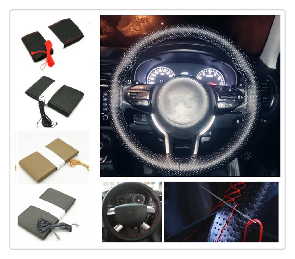 Car steering wheel cover / diameter 36cm 38cm 40cm for Renault Eolab Twizy Twin-Z Twin-Run Symbol | Автомобили и мотоциклы