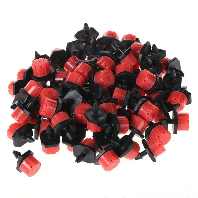 

200 Pcs Adjustable Irrigation Sprinkler Drip Irrigation System ,Drip Adjustable Emitters