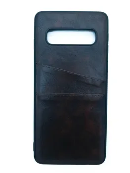 

Piel stand case Pocket for Huawei P20 Lite Marron