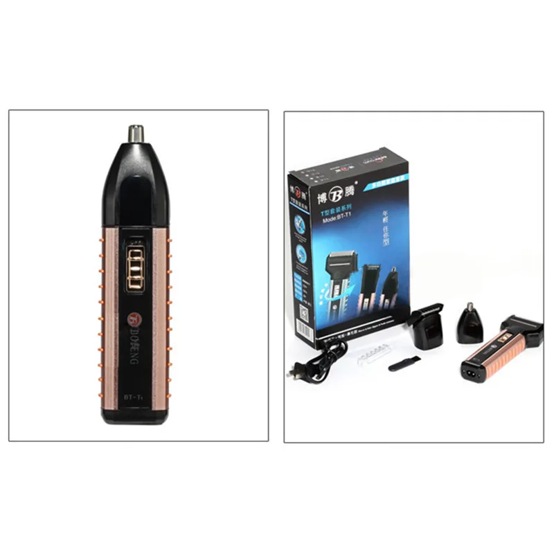 professional-3-in-1-Hair-Trimmer-Kits-3-Heads-hair-clipper-nose-trimmer-electric-shaver-Multifunctional