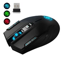 7 Touches Professionnel Souris de Jeu Sans Fil Souris Respiration lumière 2400 DPI C30 Souris 2.4 GHz Multimédia Bureau Souris Pour Pro Gamer