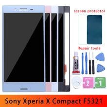 Для sony Xperia X Compact F5321 дисплей X Mini ЖК-дисплей с сенсорным экраном в сборе рамка дигитайзер белый черный
