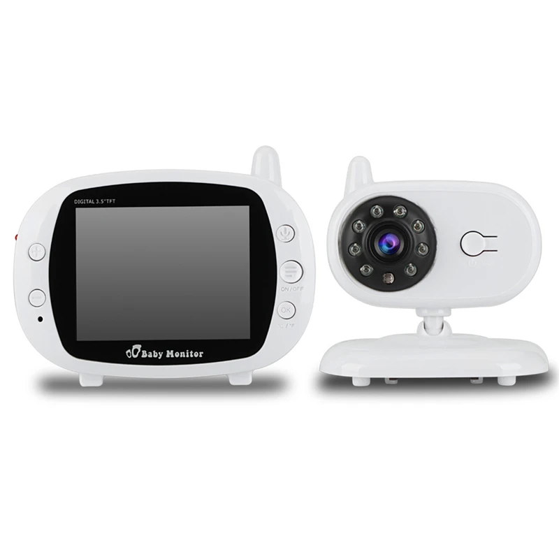 

3.5" Wireless Video Baby Monitor 2 Way Talk WIFI Video Surveillance Security Baby Camera Night Vision Nanny Temperature Detect