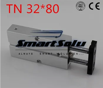 

Free Shipping Bore 32mm Stroke 80mm Double Rod Pneumatic Air Cylinder ,1/8" pneumatic cylinder