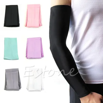 

1Pair Sun UV Block Arm Sleeves Cool Warmer Cover Cycling Golf Fishing Climbing -Y107