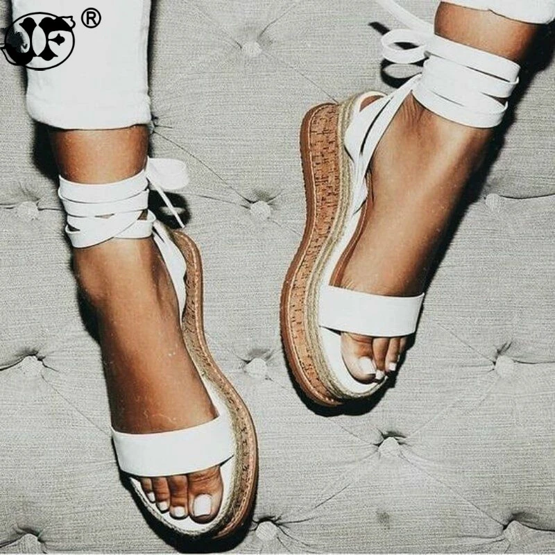 open toe lace up espadrilles