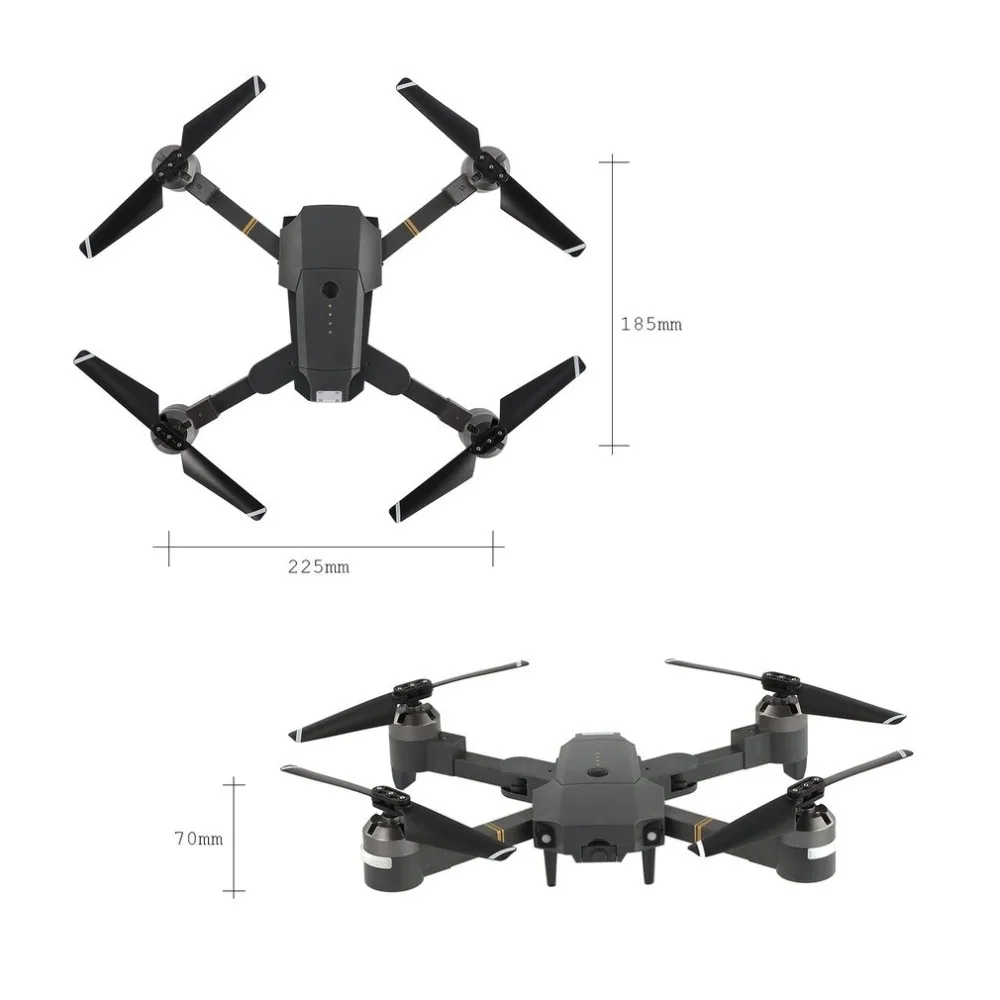 Attop XT-1 Квадрокоптер 2,4 г режим удержания высоты складной Безголовый 3D откидной рулон один ключ Взлет/посадка переключатель скорости RC Квадрокоптер