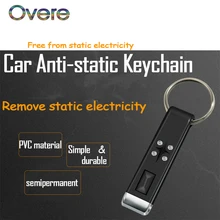 Overe 1 шт. антистатический брелок автомобильный брелок кольцо для Audi A4 B6 B8 VW Passat B5 B7 Skoda Octavia A7 A5 Renault Megane 2 3 Ford