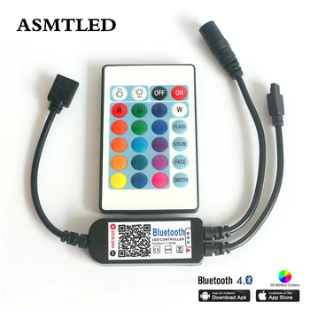 

DC5-24V RGB RGBW Light Bar Bluetooth LED Controller Lights String Music IR Remote Dimmer 3-Way 4-Pin (RGB) , 4-Way 5-Pin (RGBW)
