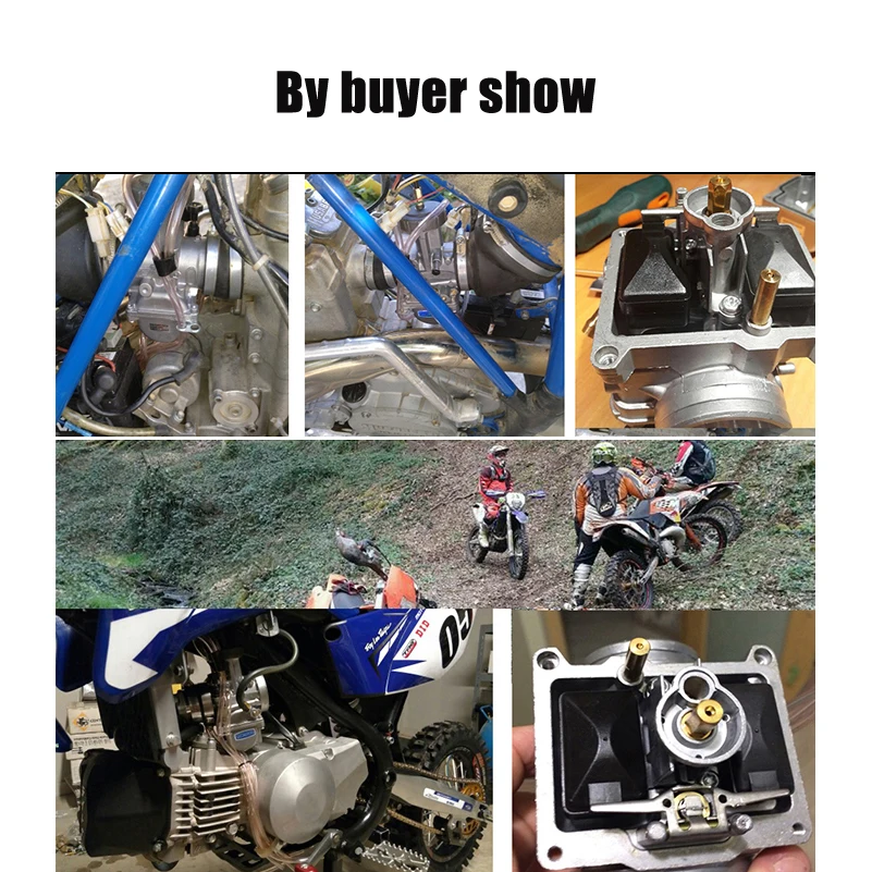 Универсальный двигатель 2T 4T для мотоцикла скутера UTV ATV подходит pwk34 34 мм keihin