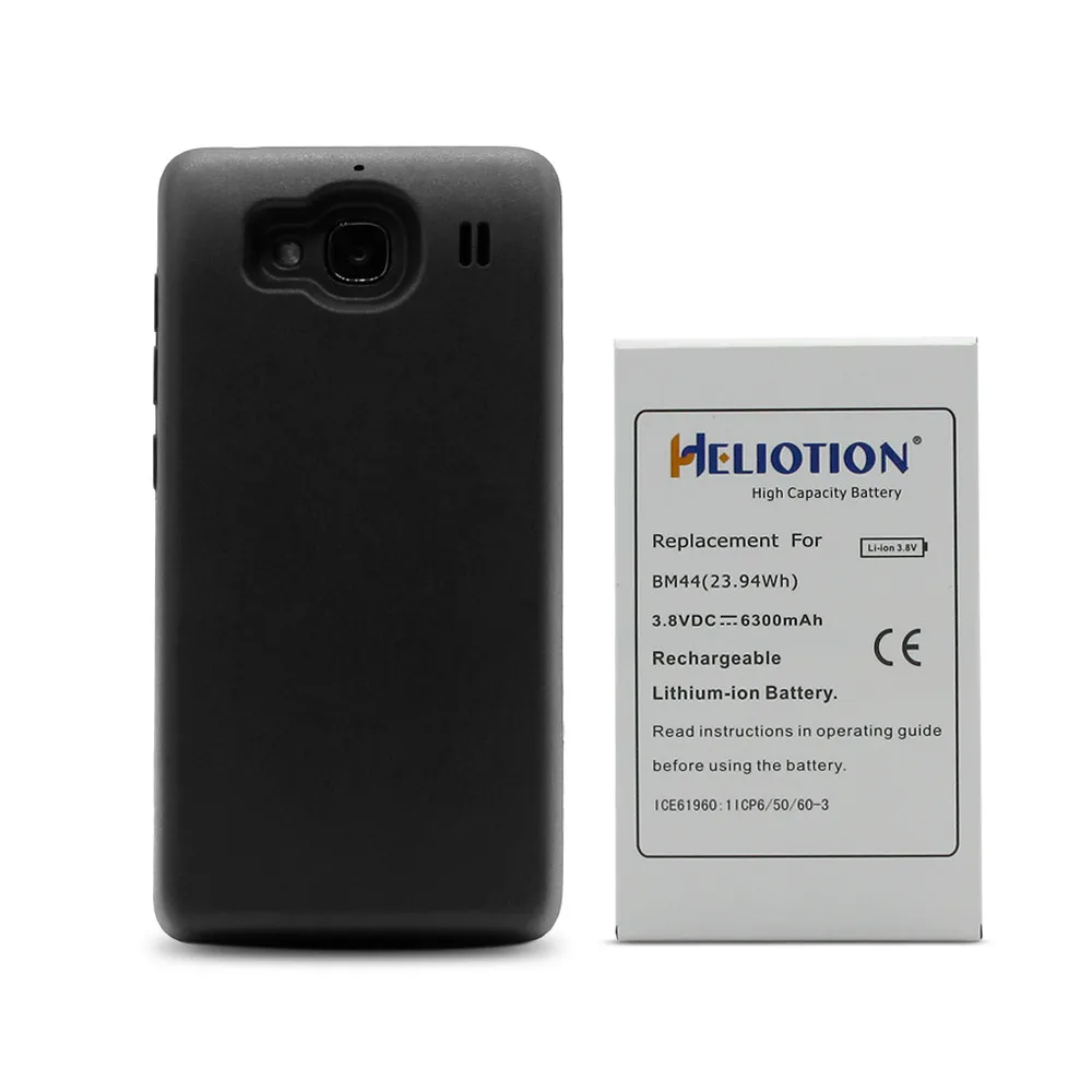 Батарея BM44 redmi 2 6300 мА/ч для Xiaomi HongMi 2A расширенная батарея с защитным чехлом из ТПУ