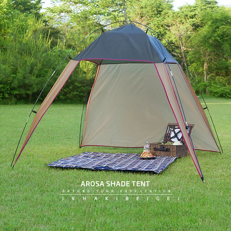 

Outdoor Ultralight Tent Wind Wall Camping Big Awning Automatic Camping Beach Tent Anti UV Awning Tents Outdoor Sunshelter