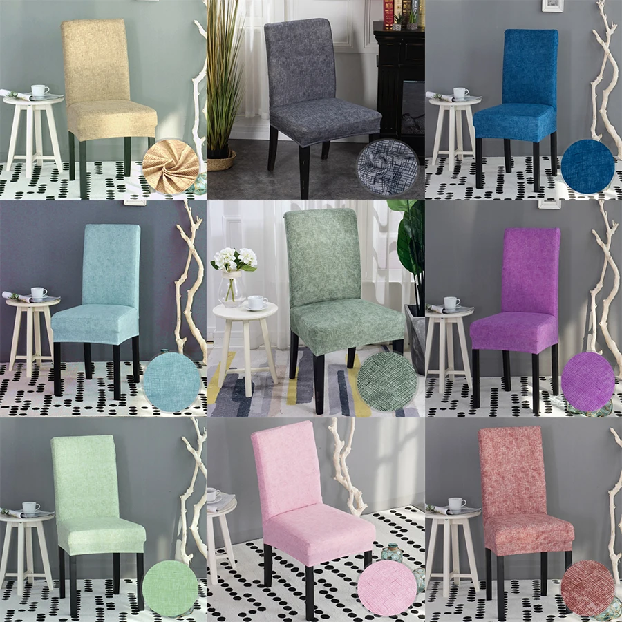 

mylb Floral Printing Elastic Chair Cover Home Decor Dining Chair Cover Spandex Decoration covering Office Banquet chair Covers