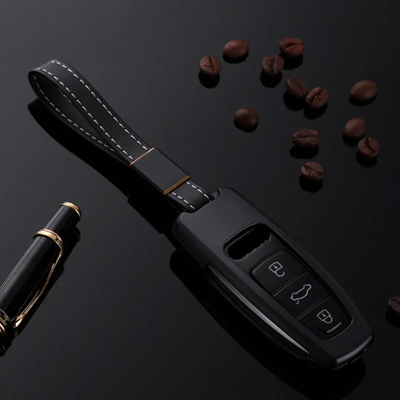 New-High-Quality-Aluminium-Alloy-Key-Cover-Case-Holder-For-AUDI-A8L-2018-FOB-Key-Pocket.jpg_640x640 (3)