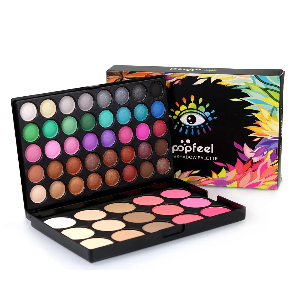 Make up Luminous Eye Shadow Glitter Natural Easy to Wear Shimmer Waterproof Matte Eyeshadow Palette Eyes Makeup Shining Powder |