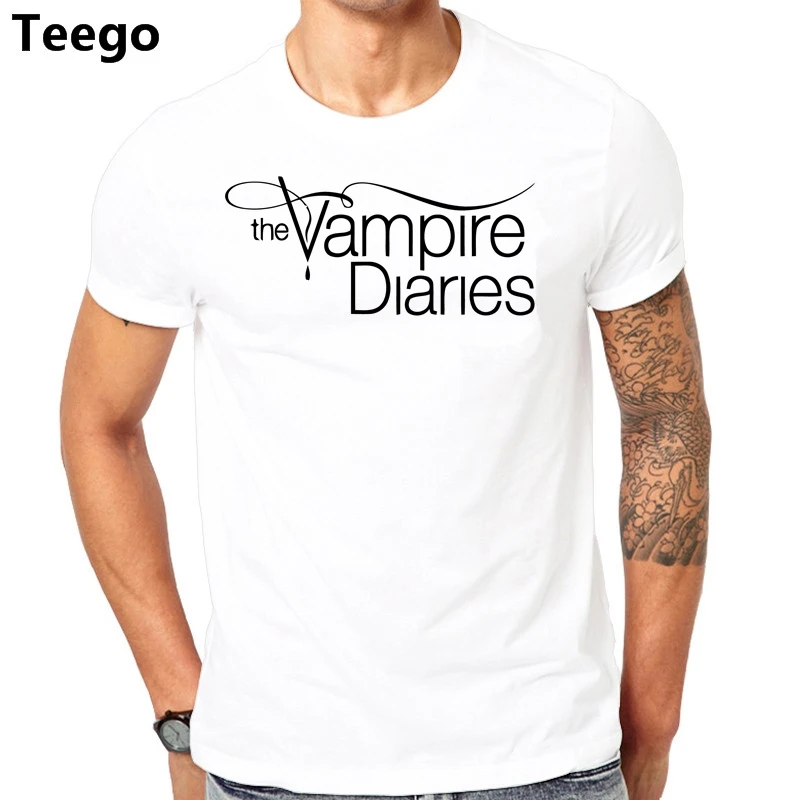 Vampire Diaries Hoodie Cotton Winter Teenages Vampire Diaries Logo t