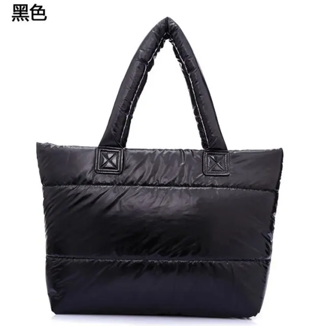 Winter cotton padded jacket bag down coat bag space cotton bag large