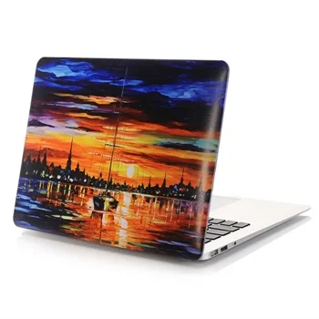 RyGou для MacBook Air 13 Чехол, Galaxy Print пластиковый защелкивающийся чехол s подходит для Mac Book Air 11 13 A1932 A1370 A1465 A1369 A1466 чехол - Цвет: TQ-4