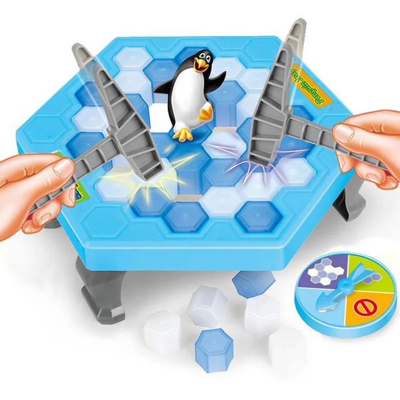 

Ice Breaking Save Penguins Board Great Family Games Toy Fun Trick Who Make The Penguin Fall Off Will Lose Game Funny Toys TM0069