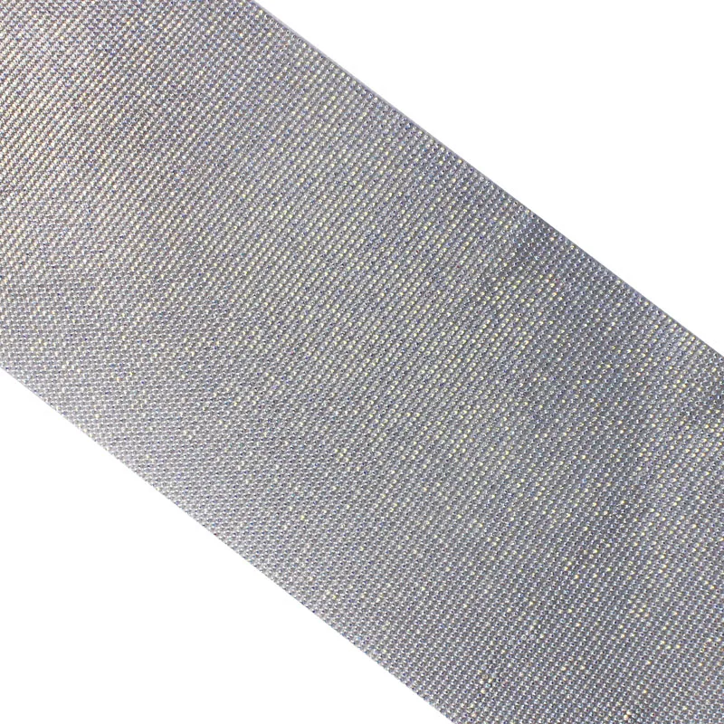 1sheet Ab Crystal Rhinestones Silver Chain Iron On Hotfix Crystal Rope ...