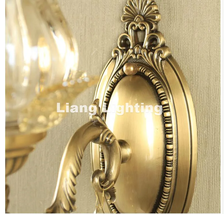 Modern Classical Antique Brass Wall Lamp E14 LED Brass Wall Sconce for Hotel With Crystal Shade Modern Crystal Wall lamp Lustre Modern Classical Antique Brass Wall Lamp E14 LED Brass Wall Sconce for Hotel With Crystal Shade Modern Crystal Wall lamp Lustre