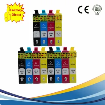 

T0711 T0715 XL Ink Cartridges Replacement SX110 SX115 SX215 SX410 SX415 SX210 SX515W DX4400 D78 D120 DX4000
