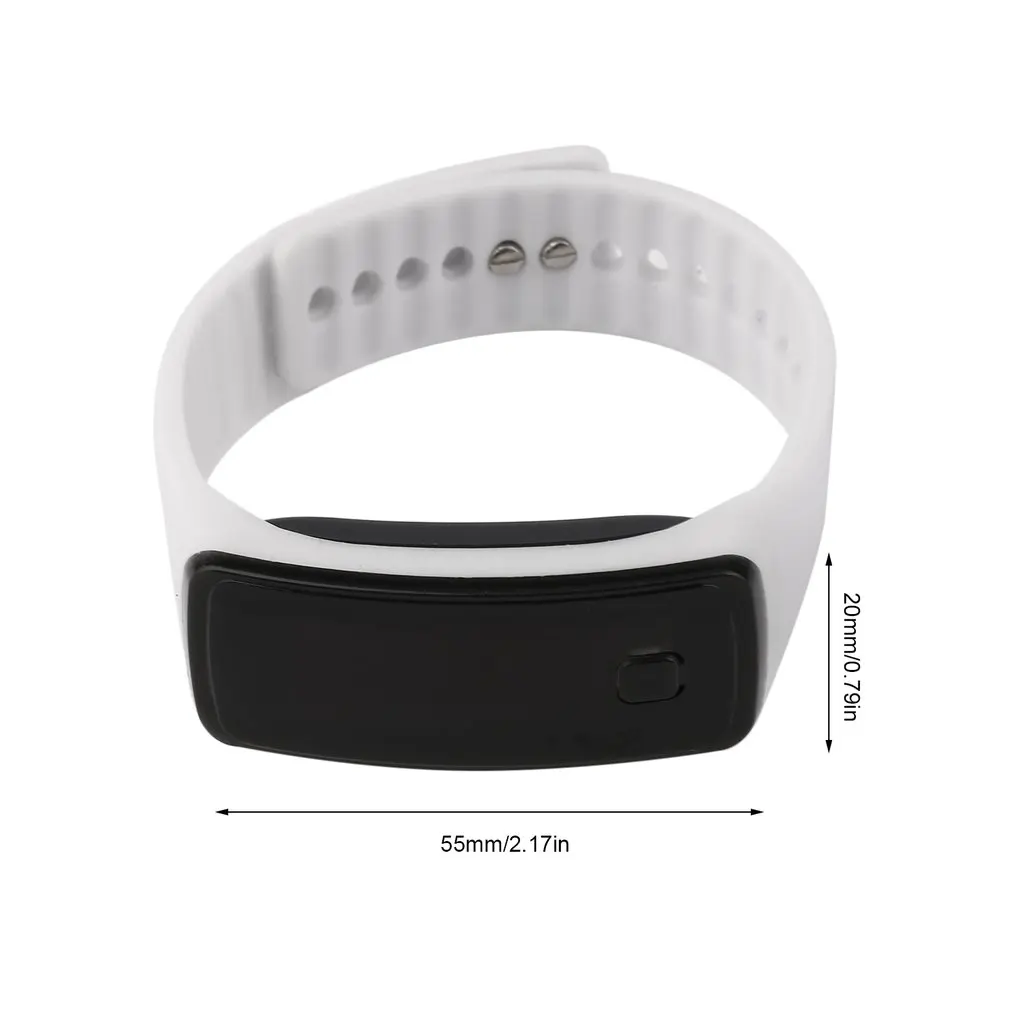 Lightweight Sports Bracelet LED Touch Design Sport Running Digital Wacth Soft Silicone Digital Wristaband for Dropshipping