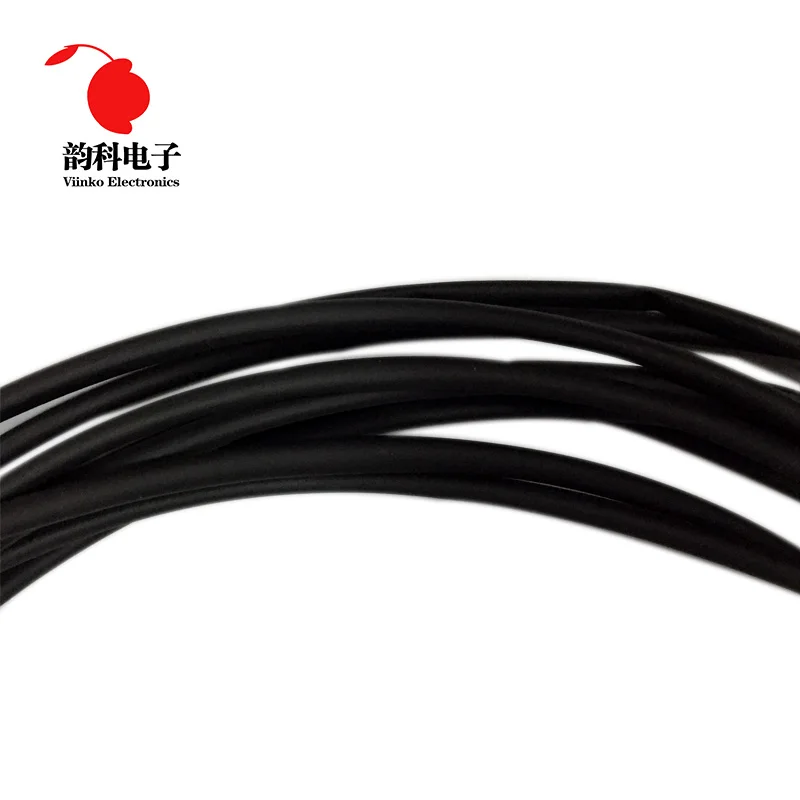 

5 Meters High quality Black 2mm Heat Shrink Heatshrink Heat Shrinkable Tubing Tube Sleeving Wrap Wire Black Color