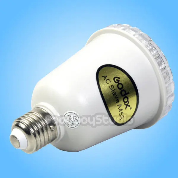 Godox A45S Studio E27 Screw AC Slave стробоскопическая вспышка Лампа 220 V 230 240 | Электроника