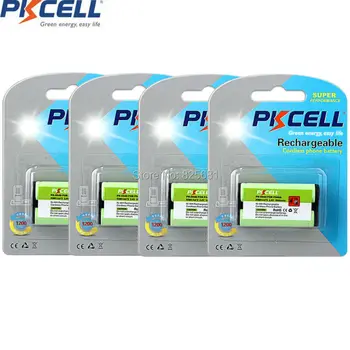 

4pcs/4card cordless phone battery PK-0049 2.4V NIMH AA*2 1600MAH P546A pkcell