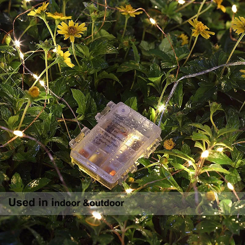Tiras de Led 10 m 33ft 100 led Feature 1 : Bateria Operated Fairy Lights