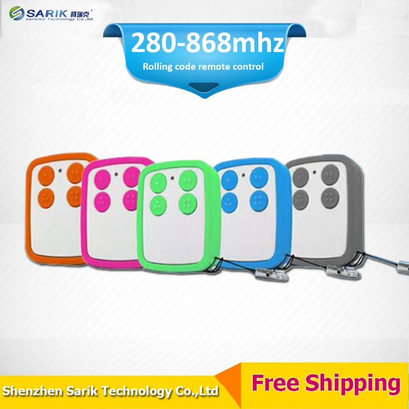 

multi frequency auto scan 280-868mhz rolling code garage for remote control