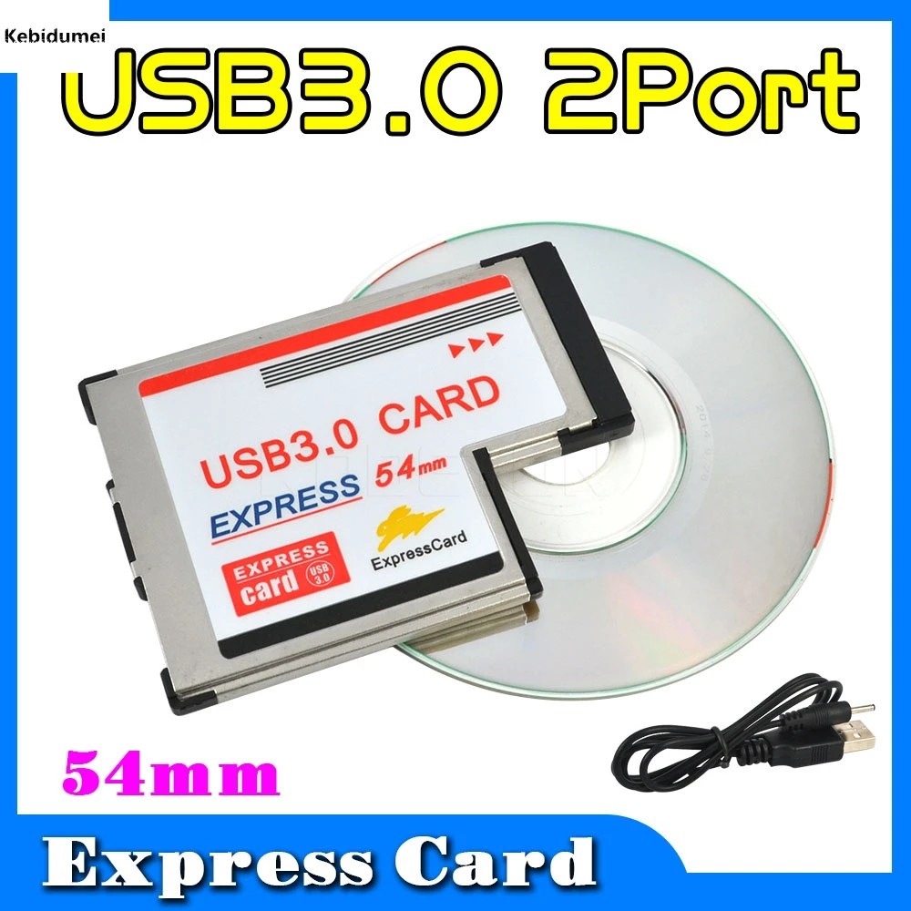 USB 3 0 2 порта PCI Express Card для адаптера 34 мм Converter ноутбука|port pci express|pci express cardexpresscard to |