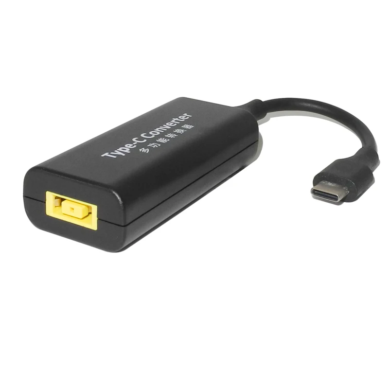 DC USB Type C Male Power Charger Converter