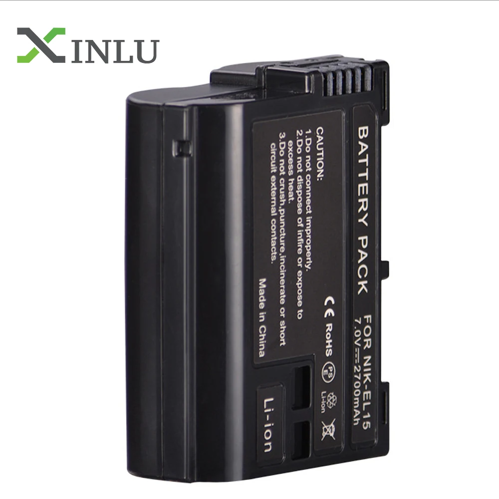 EN EL15 ENEL15 EL15A Аккумулятор для цифровой камеры + зарядное устройство USB с ЖК дисплеем