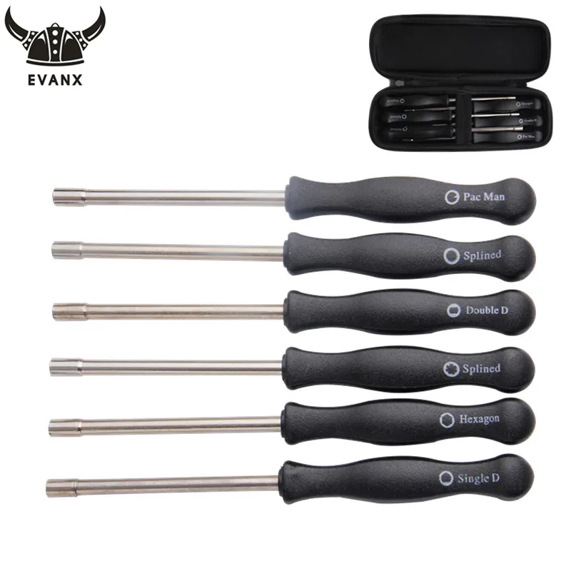 EVANX 6Pcs Carburetor Adjusting Tools Screwdriver Set For Motorcycle