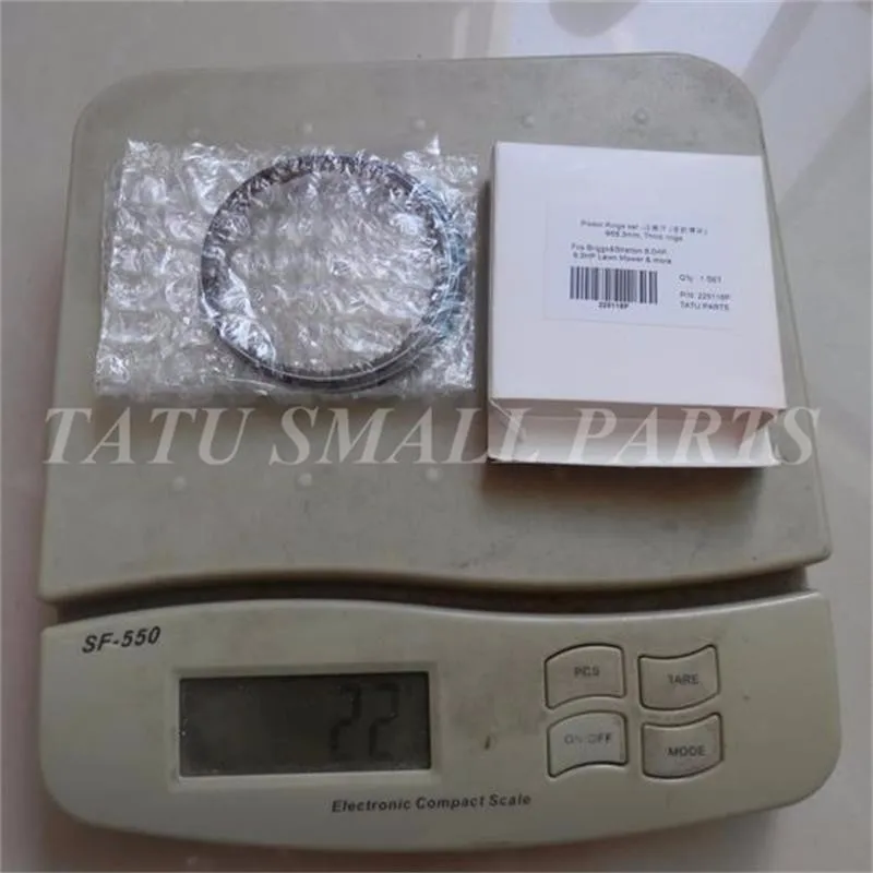 PISTON RINGS SET 68.3mm OLD STYLE THICK RINGS briggs&stratton 6HP 6.5HP 10