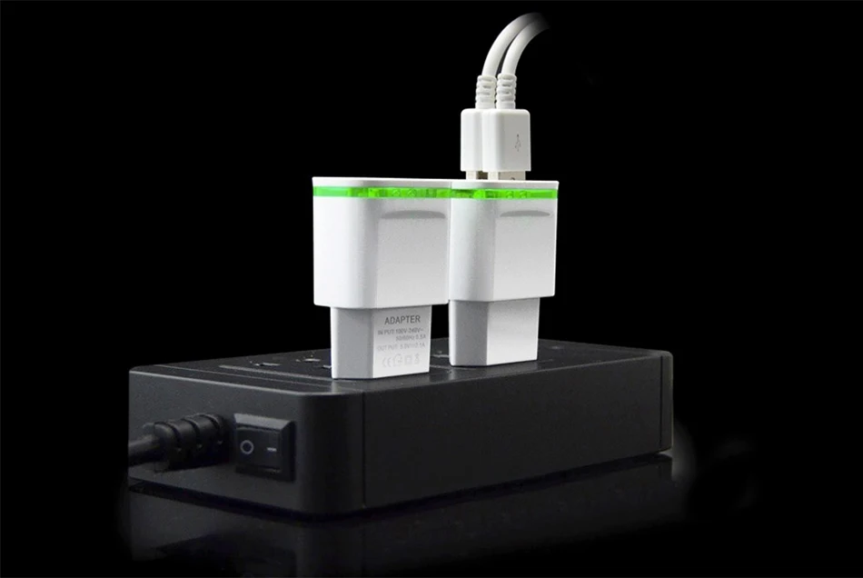 Универсальное USB Сетевое зарядное Зарядное устройство для iPhone samsung S 6/7/8 Plus мобильного телефона Зарядное устройство s устройства микро Тип-C Кабель-адаптер быстрой зарядки