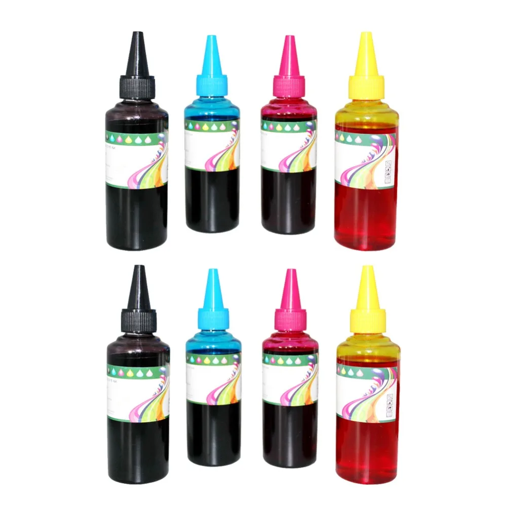 

YLC 2set 8*100ML Universal Refill Ink kit for Epson for HP for DELL for Canon for Brother Lexmark Inkjet Printer CISS Cartridge